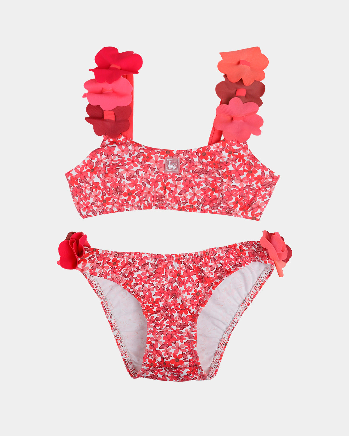 BIKINI NIÑA FLORAL