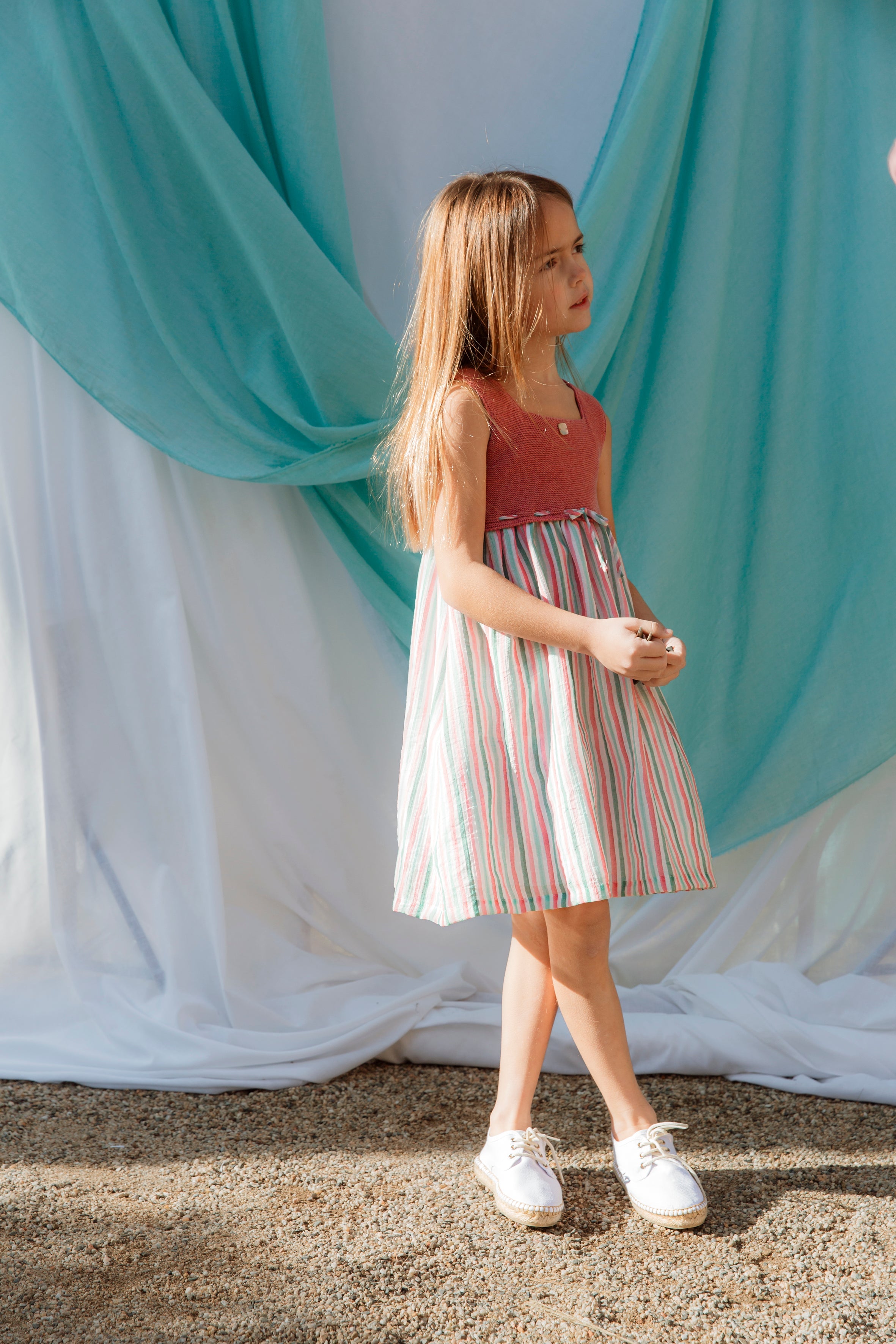 VESTIDO SANDRA TIRANTES FARO