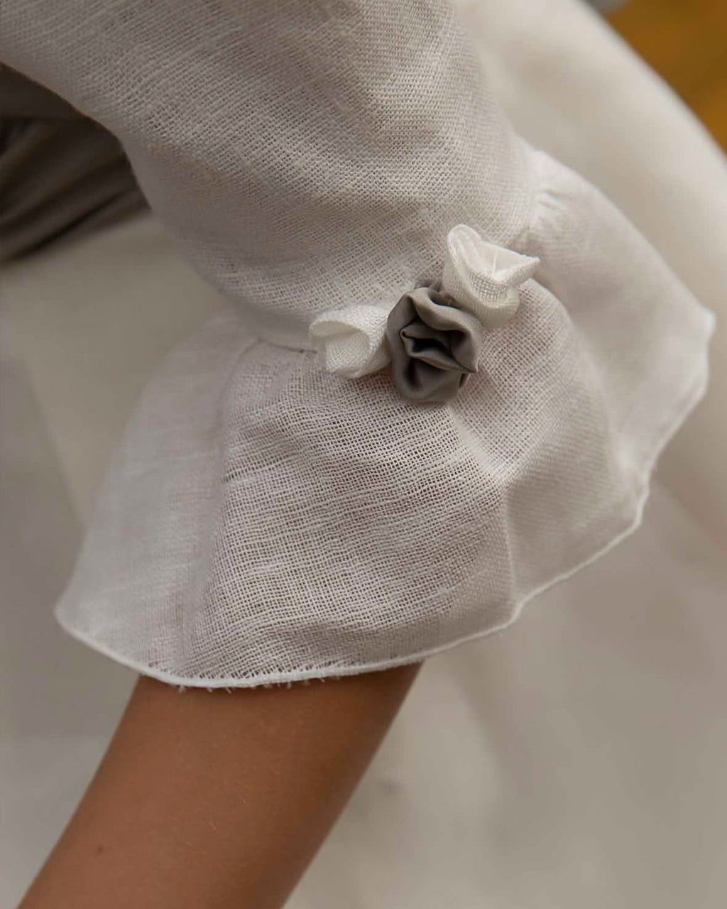VESTIDO INES FAJÍN DORADO