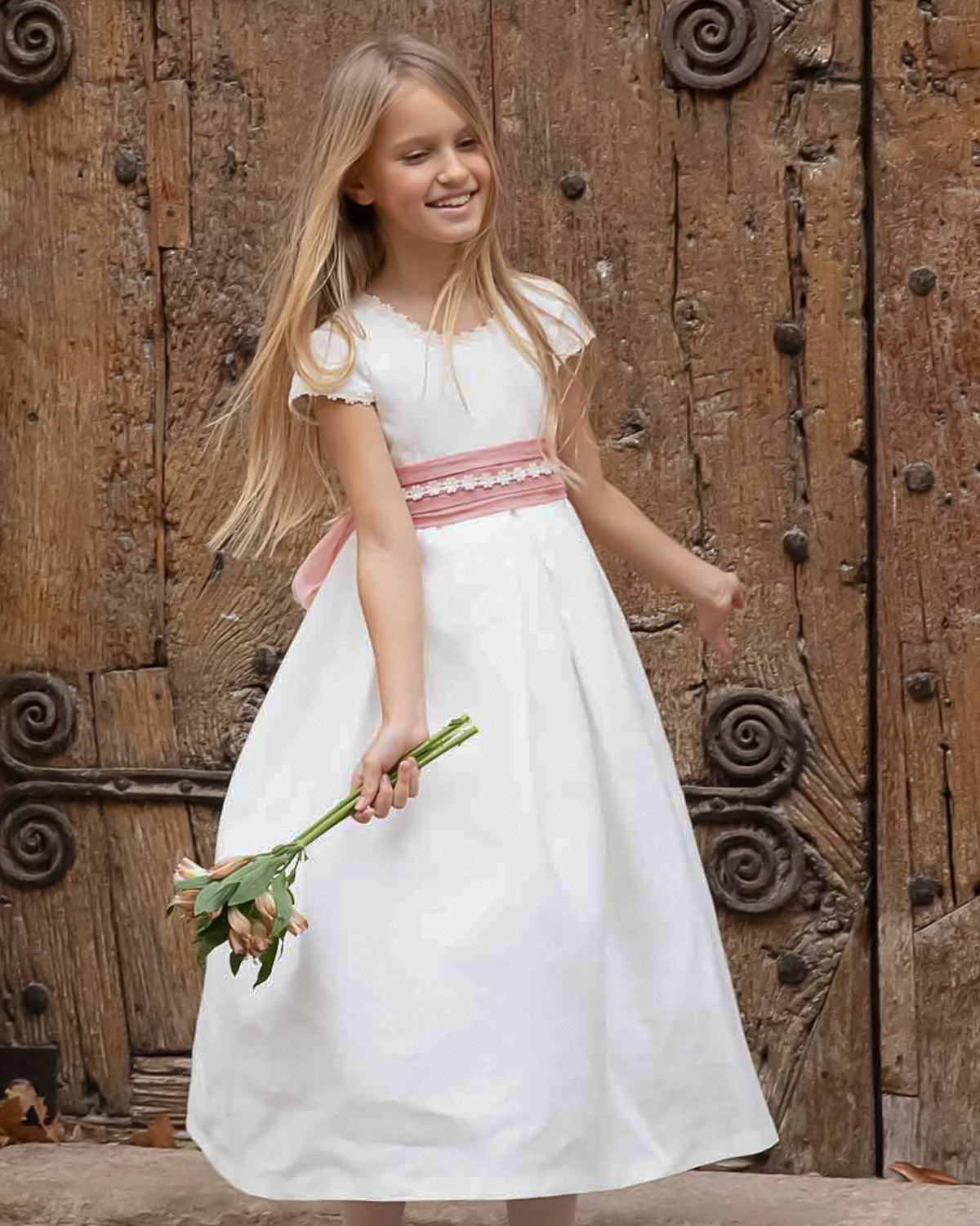 VESTIDO INES FAJÍN PUNTILLA