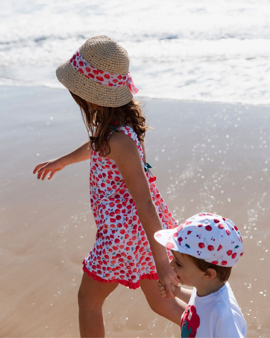 VESTIDO LYCRA CEREZAS