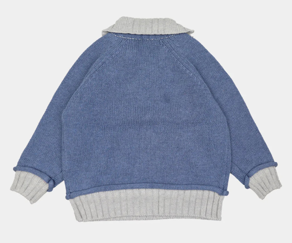 JERSEY BICOLOR AZUL-PERLA