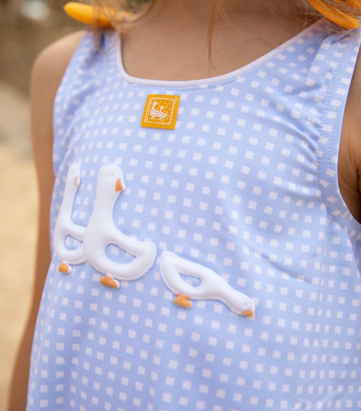 Vestido Lycra Patos