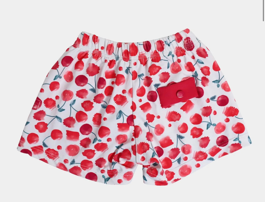 Boxer Lycra Cerezas