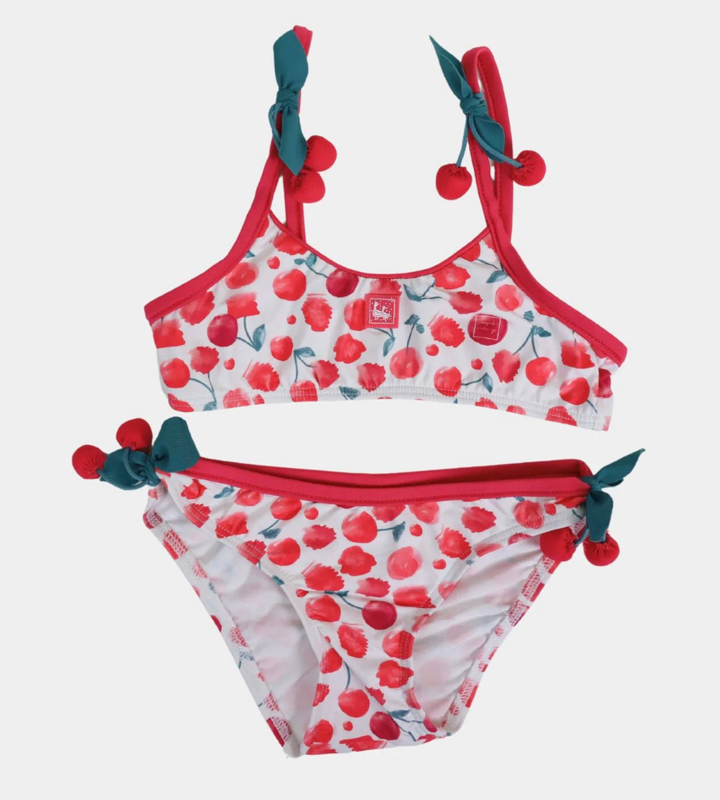 Bikini Niña Cerezas