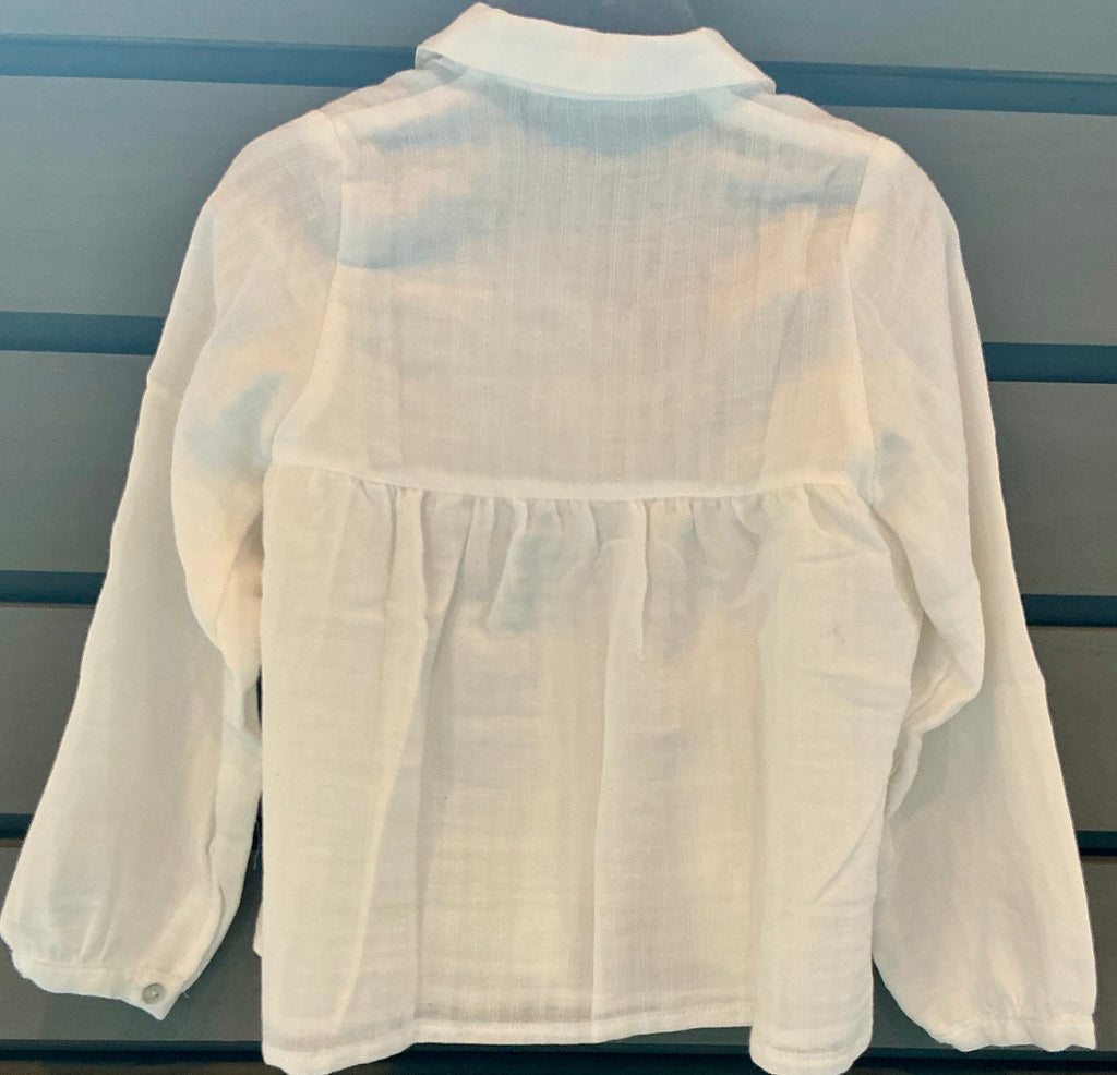 BLUSA NIÑA MAYOR NILO BLANCO