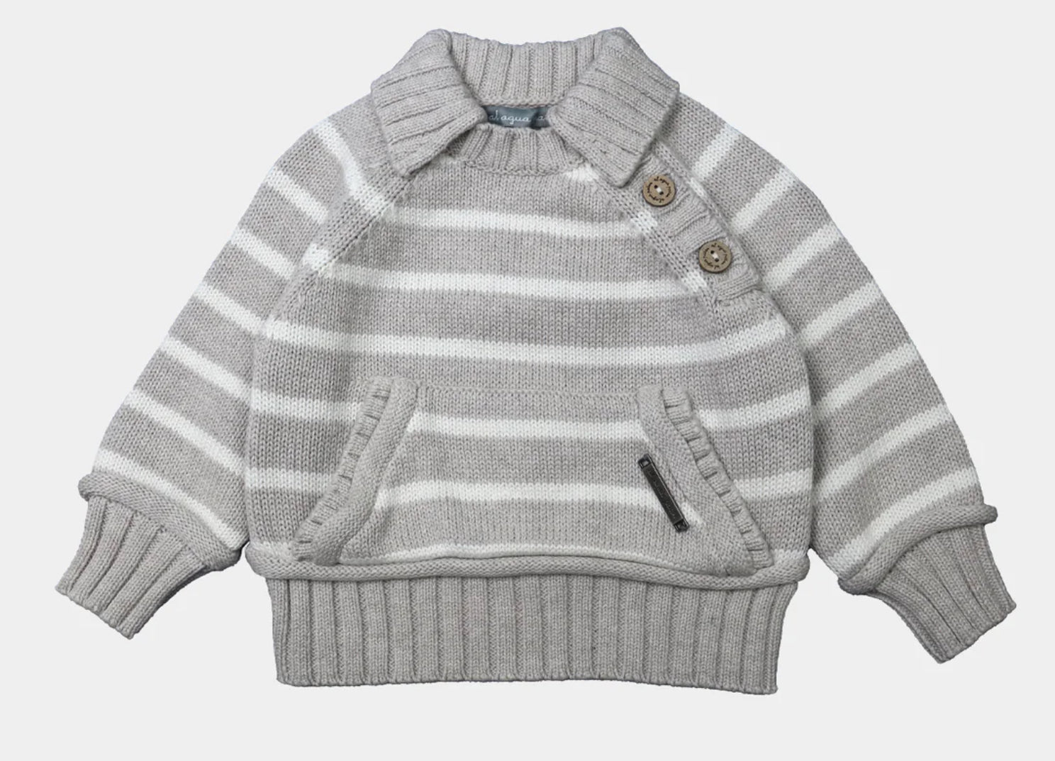 JERSEY RAYAS BEIG-CRUDO