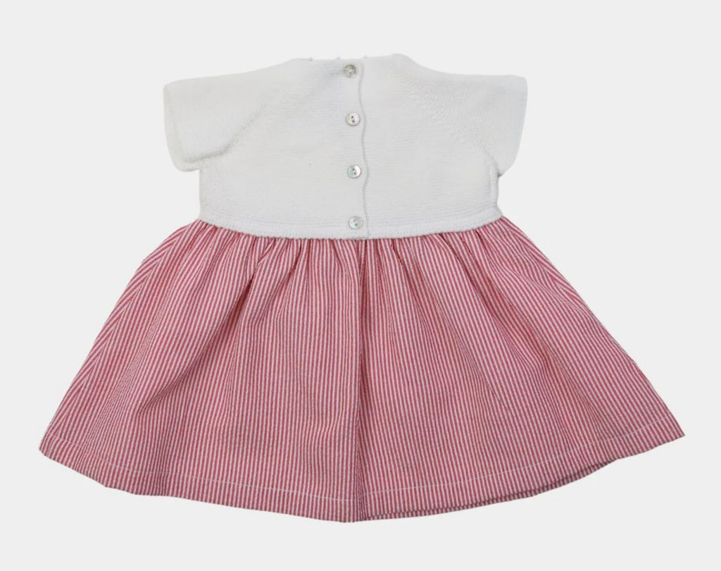 VESTIDO BEBÉ SUSA ROSSO