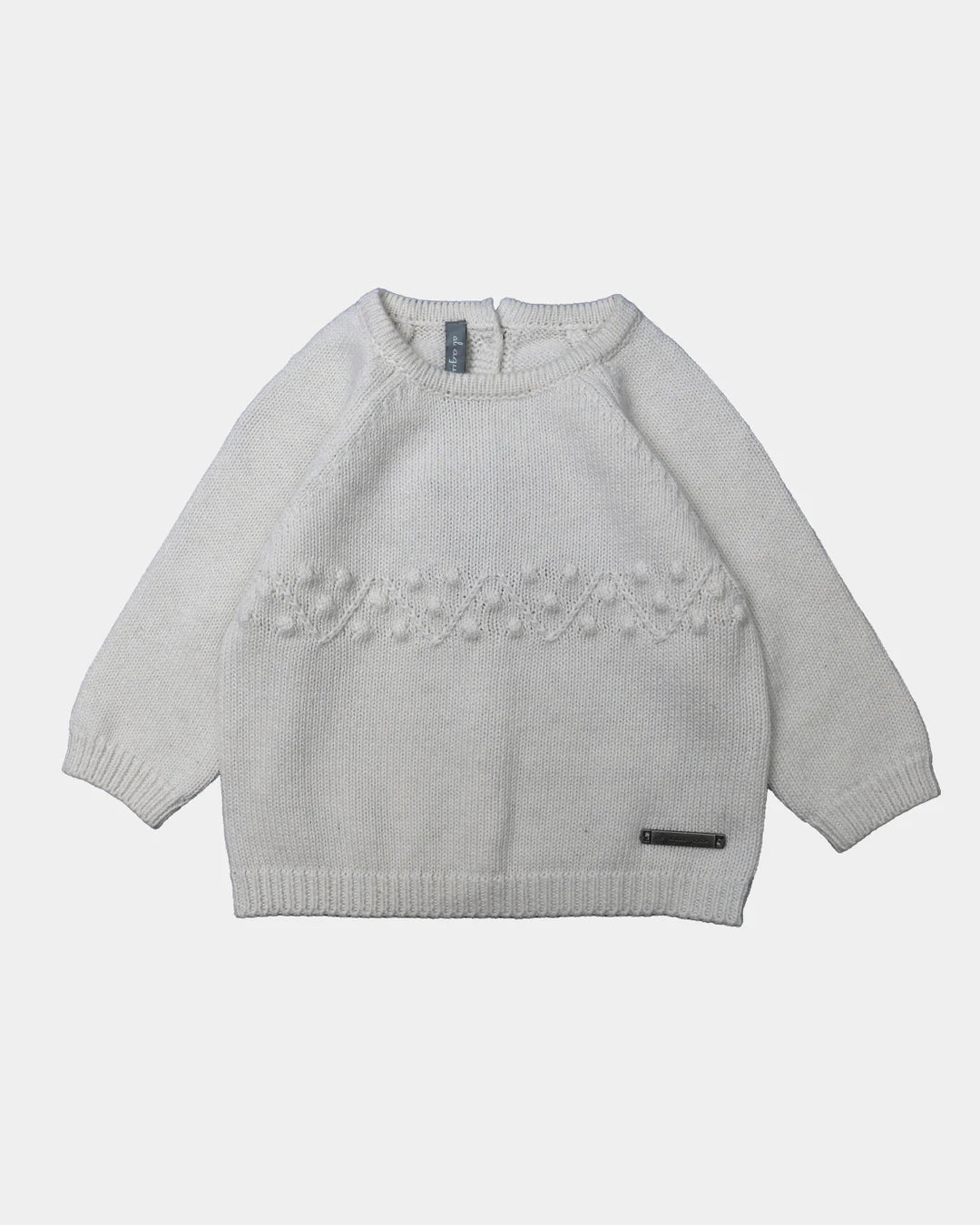 JERSEY BORDADO CRUDO